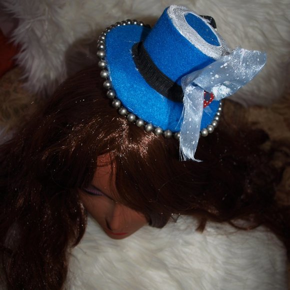 Grandma&Me Medium Cobalt Blue Hat HANDMADE - Picture 4 of 10